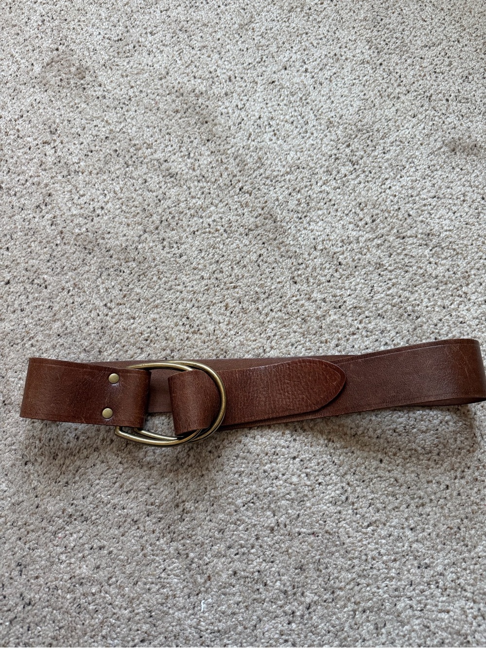 Vintage equestrian Ralph Lauren leather belt.